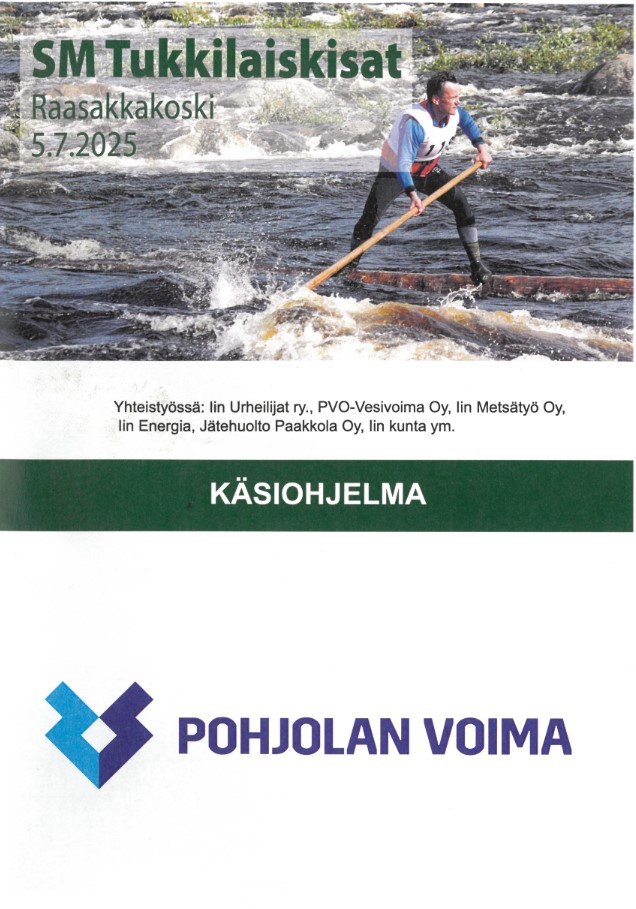 Iin Tukkilaiskisat Kuningasjätkä 2006 SM 1 7 2006 kansi