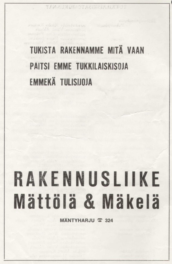 Mitä vaan tukista